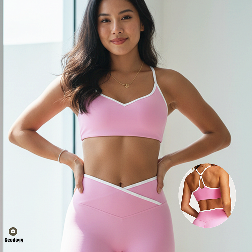 Sports Bra Racerback - Gym Underwear Women's Sport Bra Sports