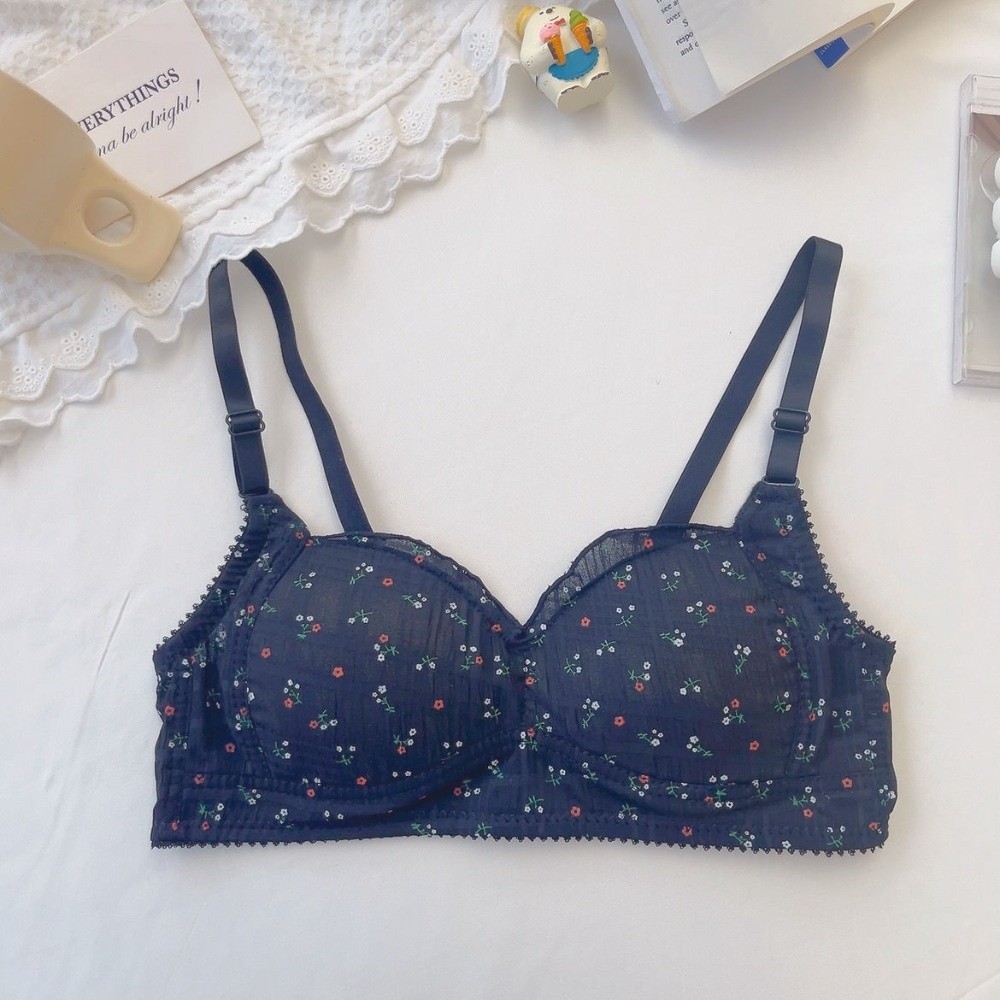 Wirefree Bra Comfort - Breathable Seamless Bra Adjustable Shoulder Strap