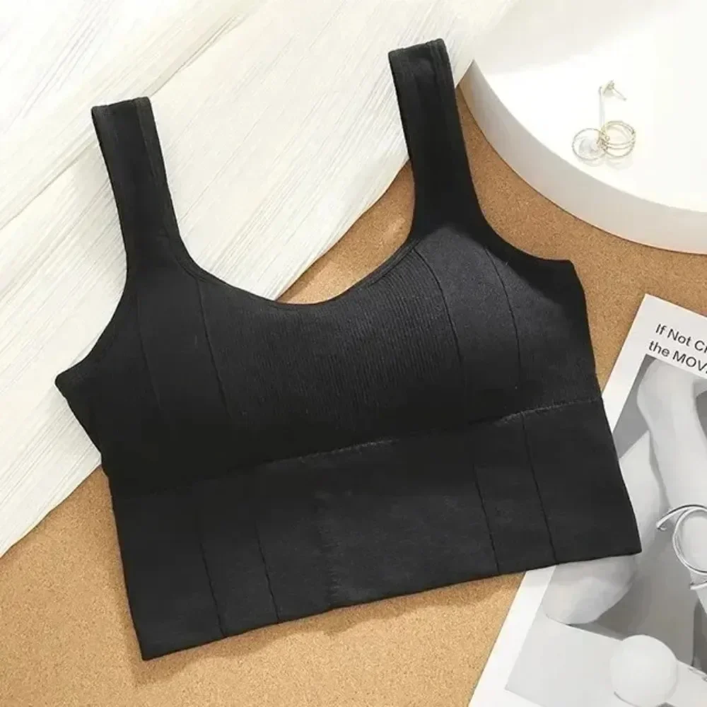 Solid Ribbed Sports Bra Workou - Underwire Bra Padded ulasan dan harga
