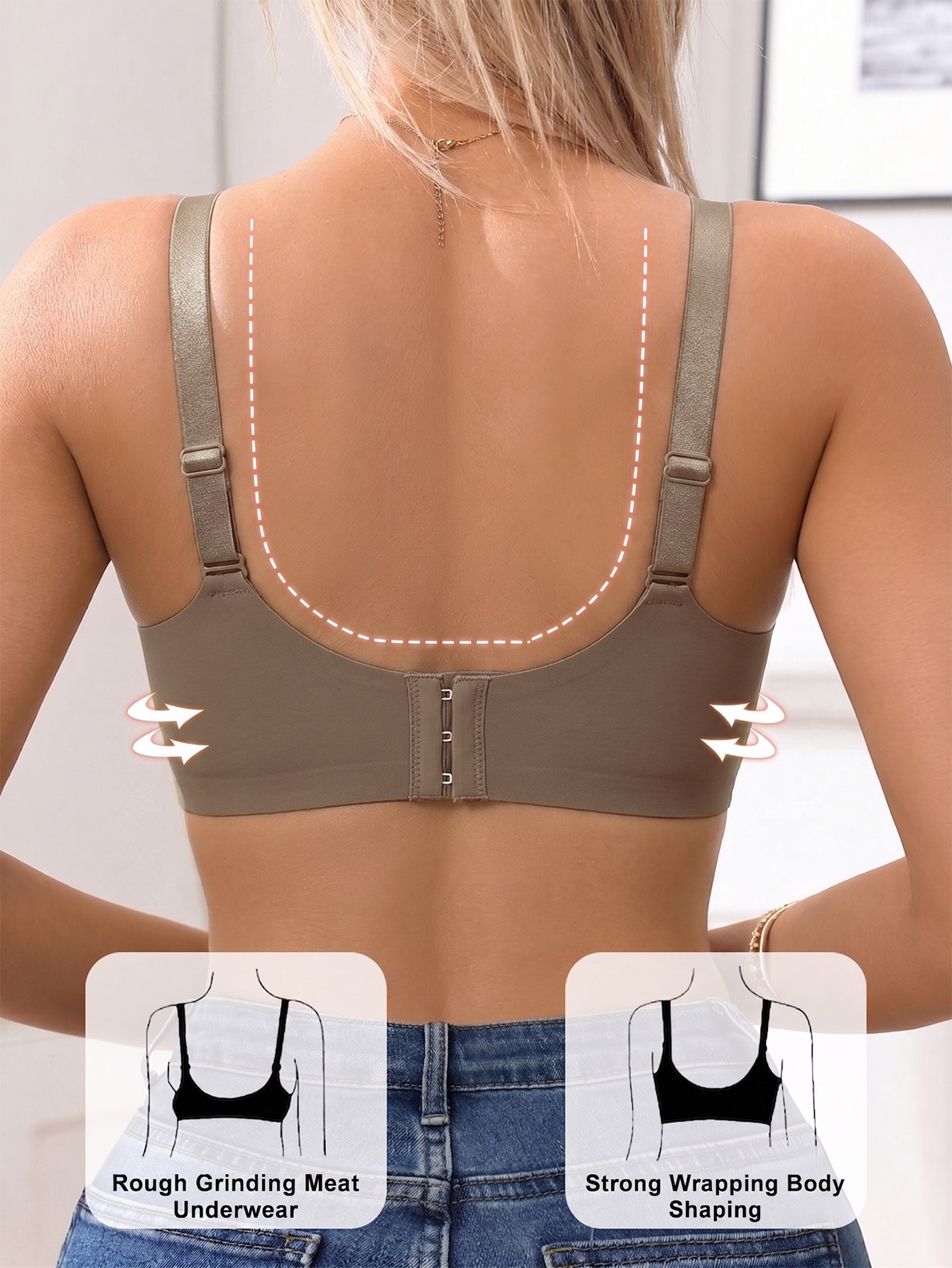 Full Coverage Push Up Jelly Su - Underwire Bra Padded ulasan dan harga