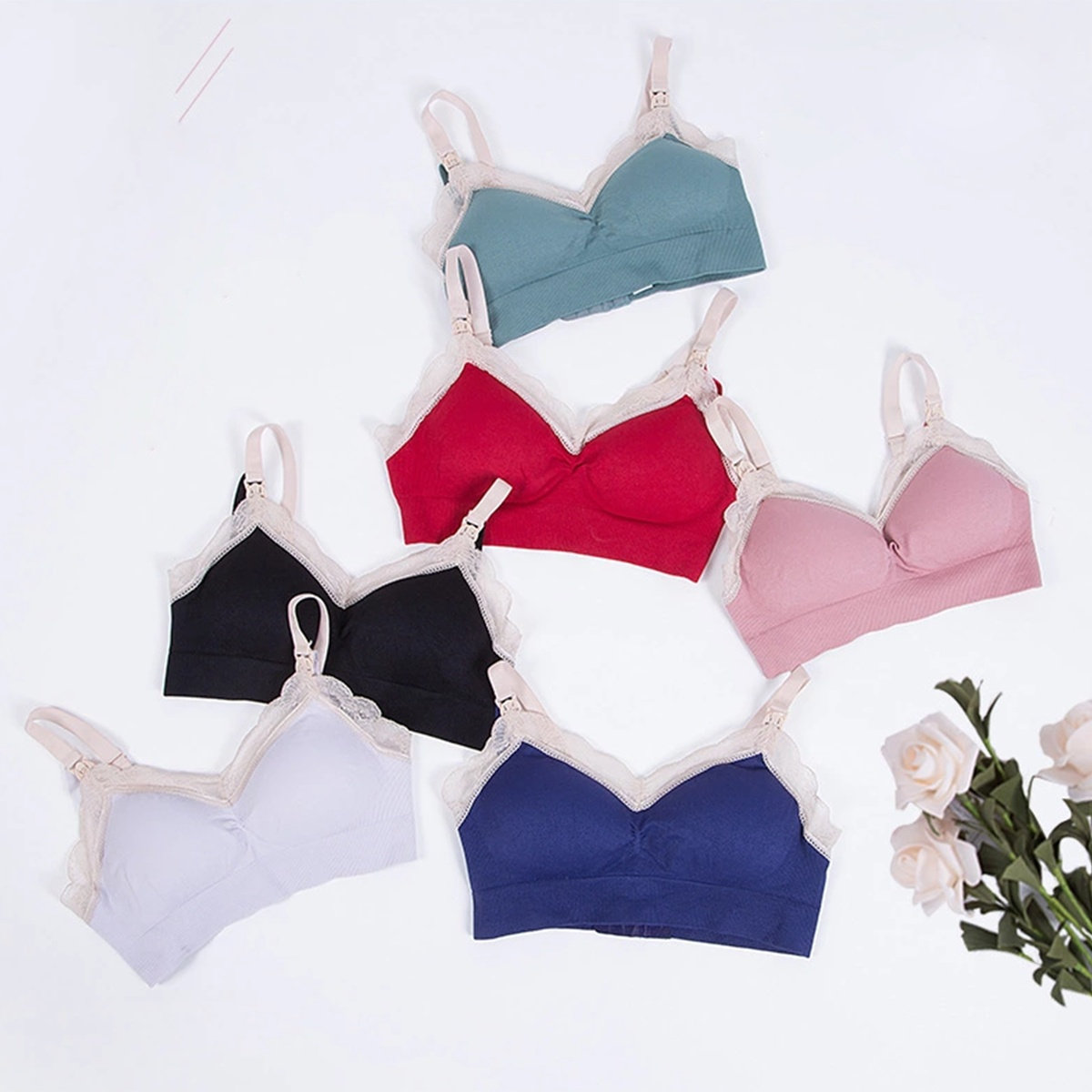 1Pcs Wireless Push Up Bra for  - Full Coverage Bra ulasan dan harga