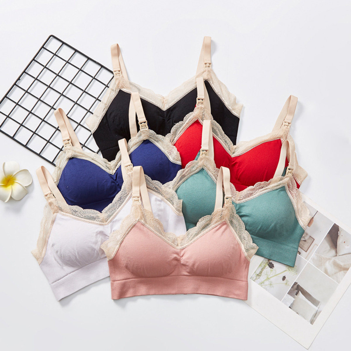 1Pcs Wireless Push Up Bra for  - Full Coverage Bra ulasan dan harga