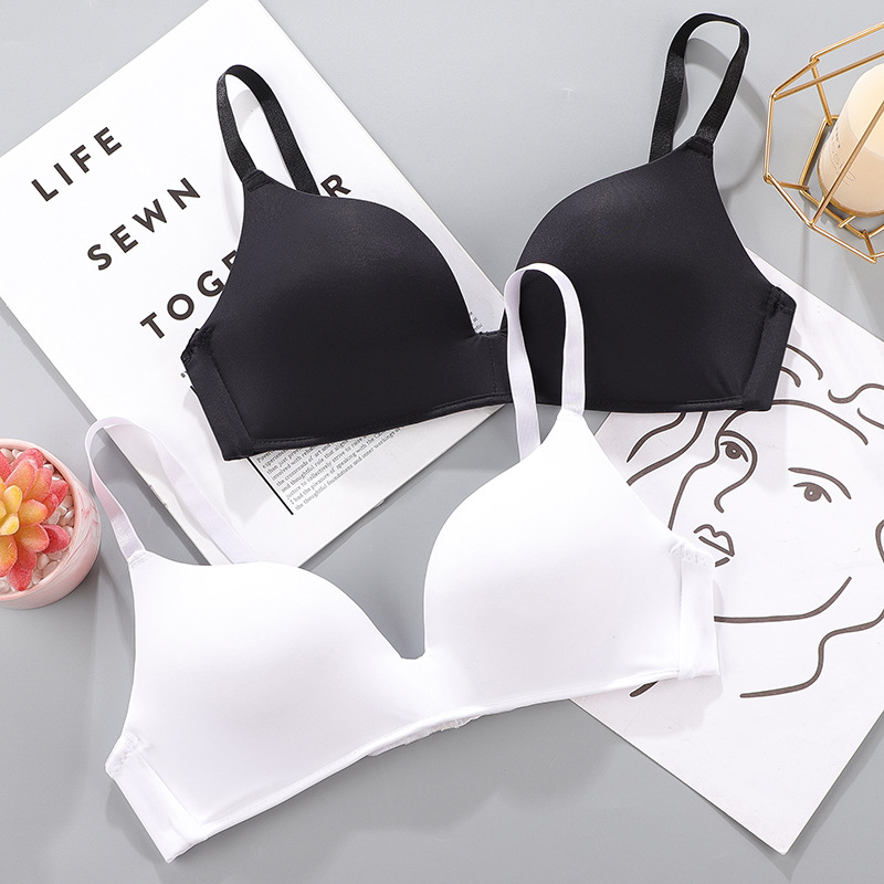 Women Seamless Bra Sexy No Wir - Plunge Bra Push Up ulasan dan harga